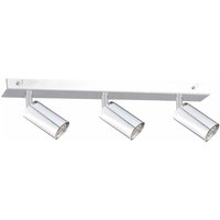 Keter Lighting - 2098 Eye Deckenstrahler Bar Silber, 50cm, 3x GU10 von KETER LIGHTING