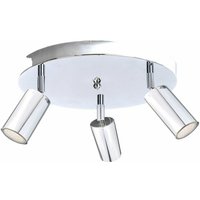 2100 Eye Deckenstrahler Cluster Silber, 30cm, 3x GU10 - Keter Lighting von KETER LIGHTING