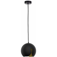 407 Malaga Dome Pendelleuchte Small Schwarz, 20cm, 1x E27 - Keter Lighting von KETER LIGHTING