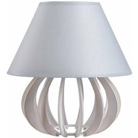 941 Nora Tischlampe mit rundem konischem Schirm, 25cm, 1x E27 - Keter Lighting von KETER LIGHTING