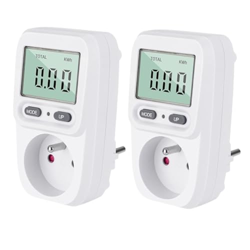 KETLER - MS216TOP – Stromzähler für mobile Steckdose (2 Stück) – Wattmeter – 16 A/3600 W – französische Steckdosen – Multifunktional von KETLER