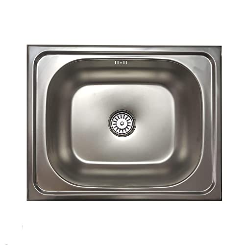 40 x 50 cm Edelstahl Küchenspüle Edelstahlspüle Spüle Einbauspüle Spülbecken von Keton