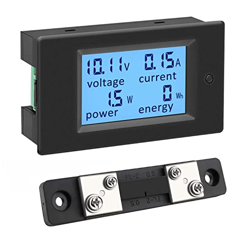 KETOTEK Amperemeter Spannung Strom Meter DC 6,5-100V 100A mit 50A Shunt Leistungstester Energiezähler Digital Voltmeter Volt Ampere LCD Stromzähler Spannungsmesser Energiemessgerät Leistungsmesser KETOTEK Amperemeter Spannung Strom Meter DC 6,5-100V 100A mit 50A Shunt Leistungstester Energiezähler Digital Voltmeter Volt Ampere LCD Stromzähler Spannungsmesser Energiemessgerät Leistungsmesser von KETOTEK