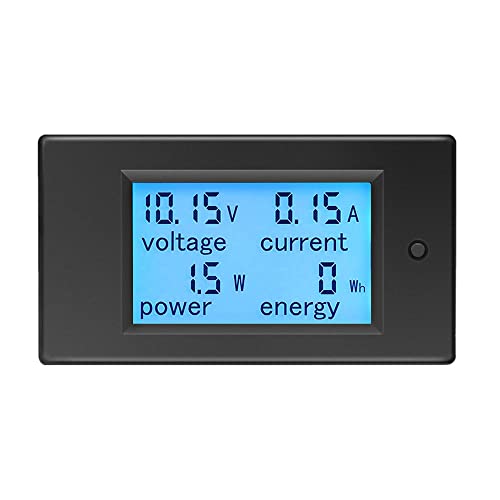 KETOTEK Amperemeter Voltmeter DC 6,5-100V 20A, Spannungsmesser Stromzähler Leistungsmesser Energiemessgerät Digital Volt Ampere Watt Messgerät Spannungsanzeige Stromanzeige Energiezähler KETOTEK Amperemeter Voltmeter DC 6,5-100V 20A, Spannungsmesser Stromzähler Leistungsmesser Energiemessgerät Digital Volt Ampere Watt Messgerät Spannungsanzeige Stromanzeige Energiezähler von KETOTEK