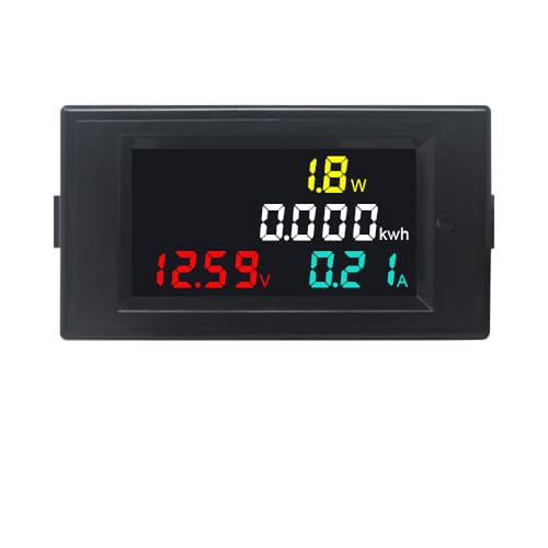 KETOTEK DC Voltmeter Amperemeter 14-600V 20A Digital Multimeter Spannungsmesser Stromzähler Spannungsmessgerät 4 in 1 Amp Volt Watt Kwh Meter KETOTEK DC Voltmeter Amperemeter 14-600V 20A Digital Multimeter Spannungsmesser Stromzähler Spannungsmessgerät 4 in 1 Amp Volt Watt Kwh Meter von KETOTEK