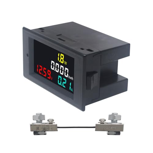 KETOTEK Voltmeter Amperemeter Wattmeter DC 7-20V mit 100A Shunt Digitales LCD Multimeter Stromzähler Ström Spannung Messgerät Leistungsmesser Energiezähler Spannungsmesser KETOTEK Voltmeter Amperemeter Wattmeter DC 7-20V mit 100A Shunt Digitales LCD Multimeter Stromzähler Ström Spannung Messgerät Leistungsmesser Energiezähler Spannungsmesser von KETOTEK