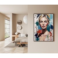 Abstrakter Kunstdruck Frau | Wall Decor Gift Modern Fließende Formen Wandbild Zeitgenössisch Home Decor Print Woman Power Abstrakter Kunstdruck Frau | Wall Decor Gift Modern Fließende Formen Wandbild Zeitgenössisch Home Decor Print Woman Power von KETTERARTATELIER