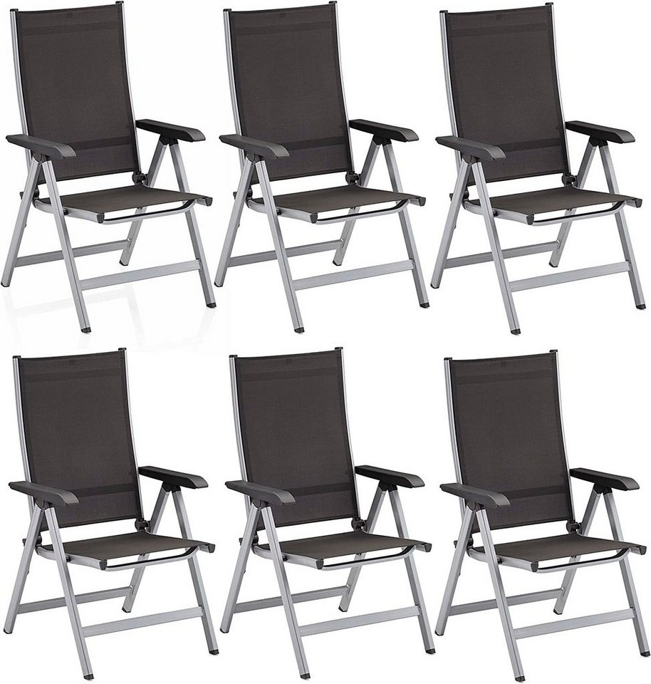 KETTLER Gartensessel Kettler Basic Plus Klappsessel - 6er Set, 6 Stück von KETTLER