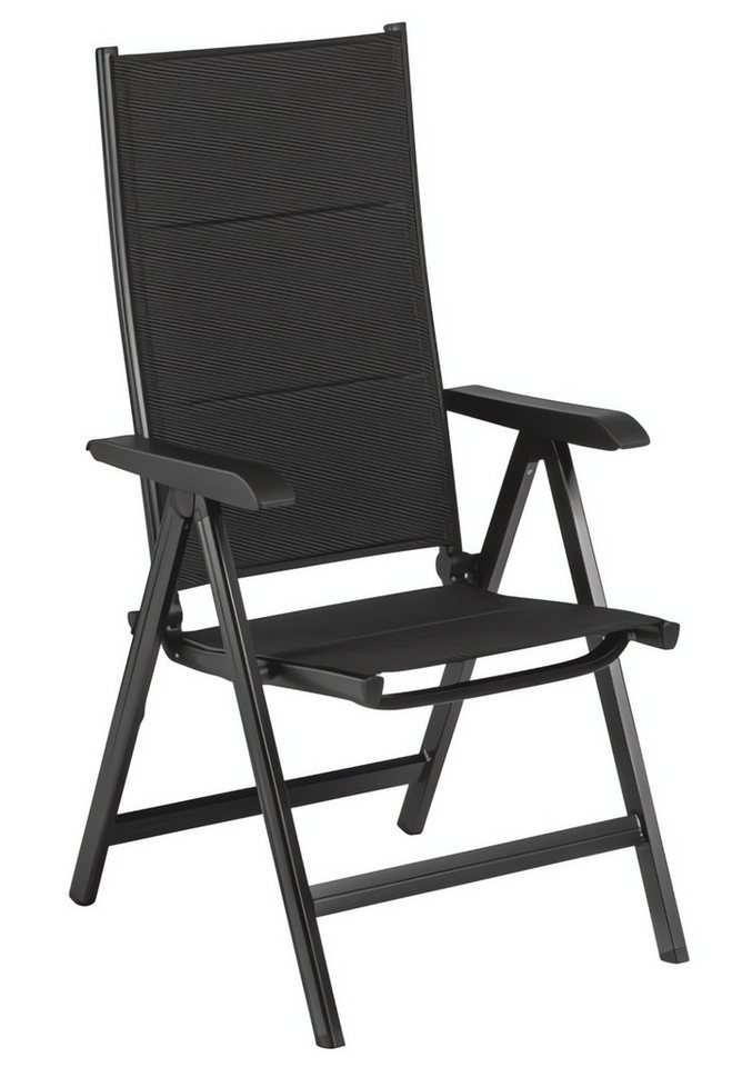 KETTLER Gartenstuhl BASIC PLUS PADDED Multipositionssessel, anthrazit KETTLER Gartenstuhl BASIC PLUS PADDED Multipositionssessel, anthrazit von KETTLER