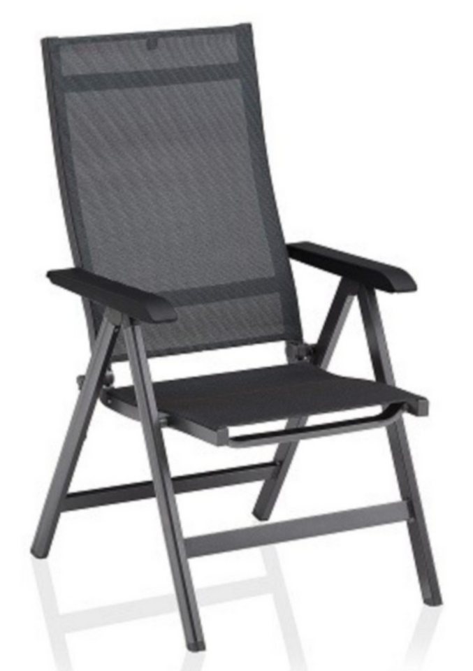 KETTLER Gartenstuhl BASIC PLUS PREMIUM Multipositionssessel anthrazit / Lakritz KETTLER Gartenstuhl BASIC PLUS PREMIUM Multipositionssessel anthrazit / Lakritz von KETTLER