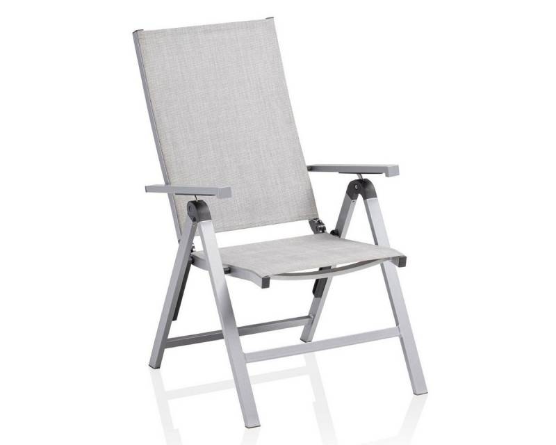 KETTLER Gartenstuhl RASMUS Multipositionssessel Aluminium silber / hellgrau KETTLER Gartenstuhl RASMUS Multipositionssessel Aluminium silber / hellgrau von KETTLER