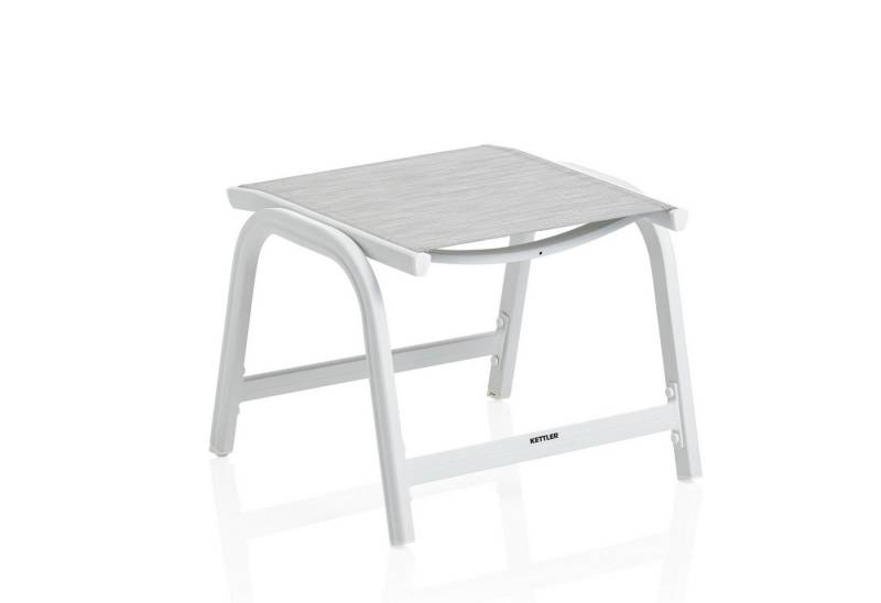 KETTLER Relaxliege Kettler Basic Plus Hocker weiß/hellgrau 0301203-5200 KETTLER Relaxliege Kettler Basic Plus Hocker weiß/hellgrau 0301203-5200 von KETTLER