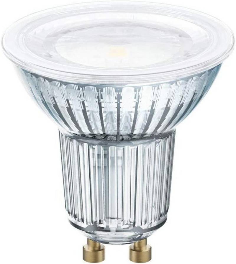 Osram UV-Reflektorlampe Dimmbare PAR16 LED Reflektorlampe mit GU10 Sockel, Reflektorlampe, Kaltweiß, Kaltweiss 7.9W Glas Spot Lampe von Osram