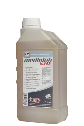 1 Liter Mineralisches Hydrauliköl KETTLITZ-Medialub HLP 68 Hydrauliköl auf Mineralölbasis von KETTLITZ-Medialub