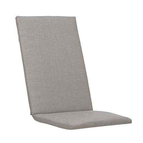 KETTtex EXKLUSIV Auflage Hochlehner Taupe I Gartenstuhl Polster 123x50x4cm I KTH2 Sitzauflage weich & hautfreundlich I robuste Stuhlauflage atmungsaktiv I pflegeleichtes Sitzkissen I Dessin 8866 von KETTtex EXKLUSIV