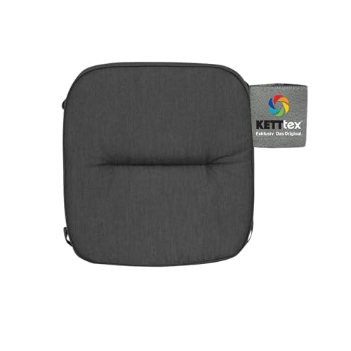 KETTtex EXKLUSIV Auflage Hocker Agora anthrazit I Barhocker Polster 50x50x9cm I spinndüsengefärbter Stoff I KTH3 Sitzauflage I Pflegeleichte und widerstandsfähige Hockerauflage I Dessin 2710 KETTtex EXKLUSIV Auflage Hocker Agora anthrazit I Barhocker Polster 50x50x9cm I spinndüsengefärbter Stoff I KTH3 Sitzauflage I Pflegeleichte und widerstandsfähige Hockerauflage I Dessin 2710 von KETTtex EXKLUSIV