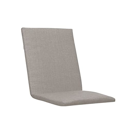 KETTtex EXKLUSIV Auflage Mittellehner Taupe I Gartenstuhl Polster 109x50x4cm I KTH2 Sitzauflage weich & hautfreundlich I robuste Stuhlauflage I pflegeleichtes Sitzkissen I Dessin 8866 von KETTtex EXKLUSIV