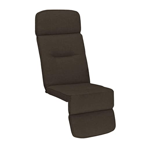 KETTtex EXKLUSIV Auflage Relaxliege Anthrazit I Gartenliege Polster 175x50x9cm I KTH3 Liegenauflage weich & pflegeleicht I UV-beständige Liegestuhl-Auflage I Liegekissen chemikalienbeständig von KETTtex EXKLUSIV
