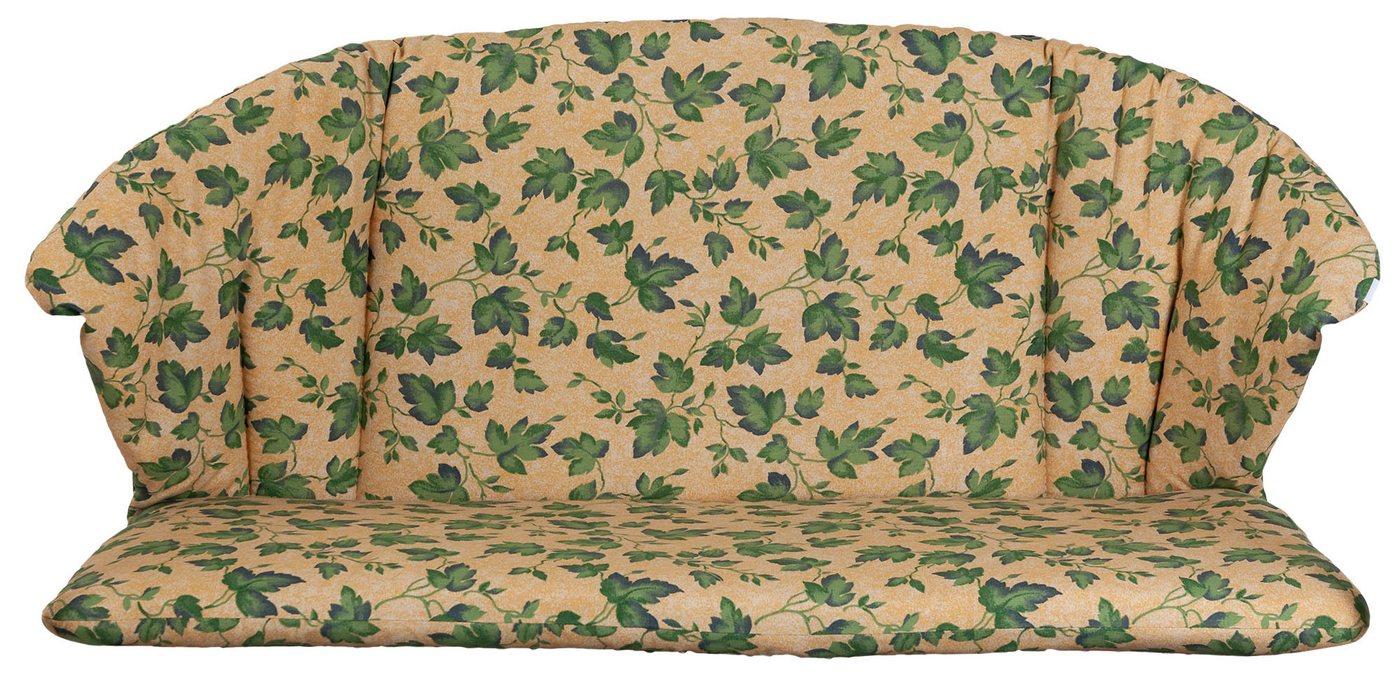 KETTtex Bankauflage für Royal Garden MWH Bank Elegance 2455 gelb Efeu KETTtex, (1 St) von KETTtex