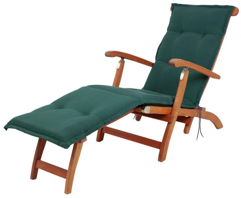 KETTtex Sesselauflage Deckchair Florence 2147 dunkelgrün 190x50x6 cm KETTtex von KETTtex