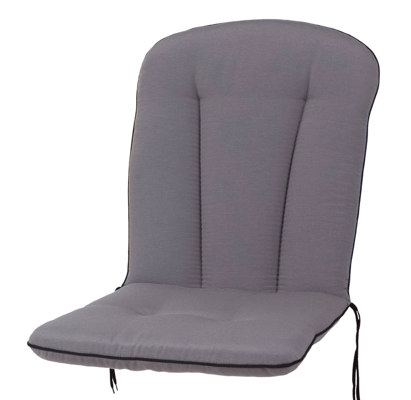 KETTtex Polsterauflage für Royal Garden MWH Carlo 2085 taupe-grau KETTtex, (1 St), Halteband verstellbar mit Bindebändern von KETTtex