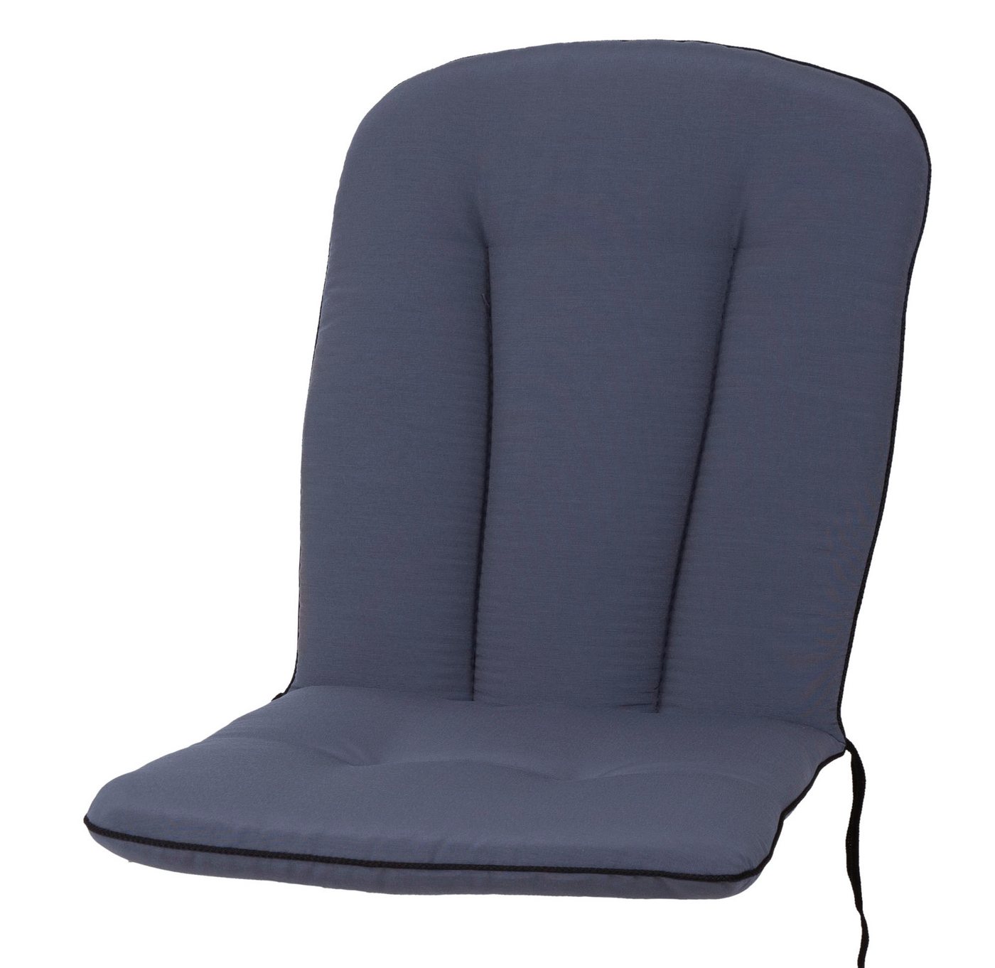 KETTtex Polsterauflage für Royal Garden MWH Carlo 2142 grau KETTtex, (1 St), Halteband verstellbar mit Bindebändern von KETTtex
