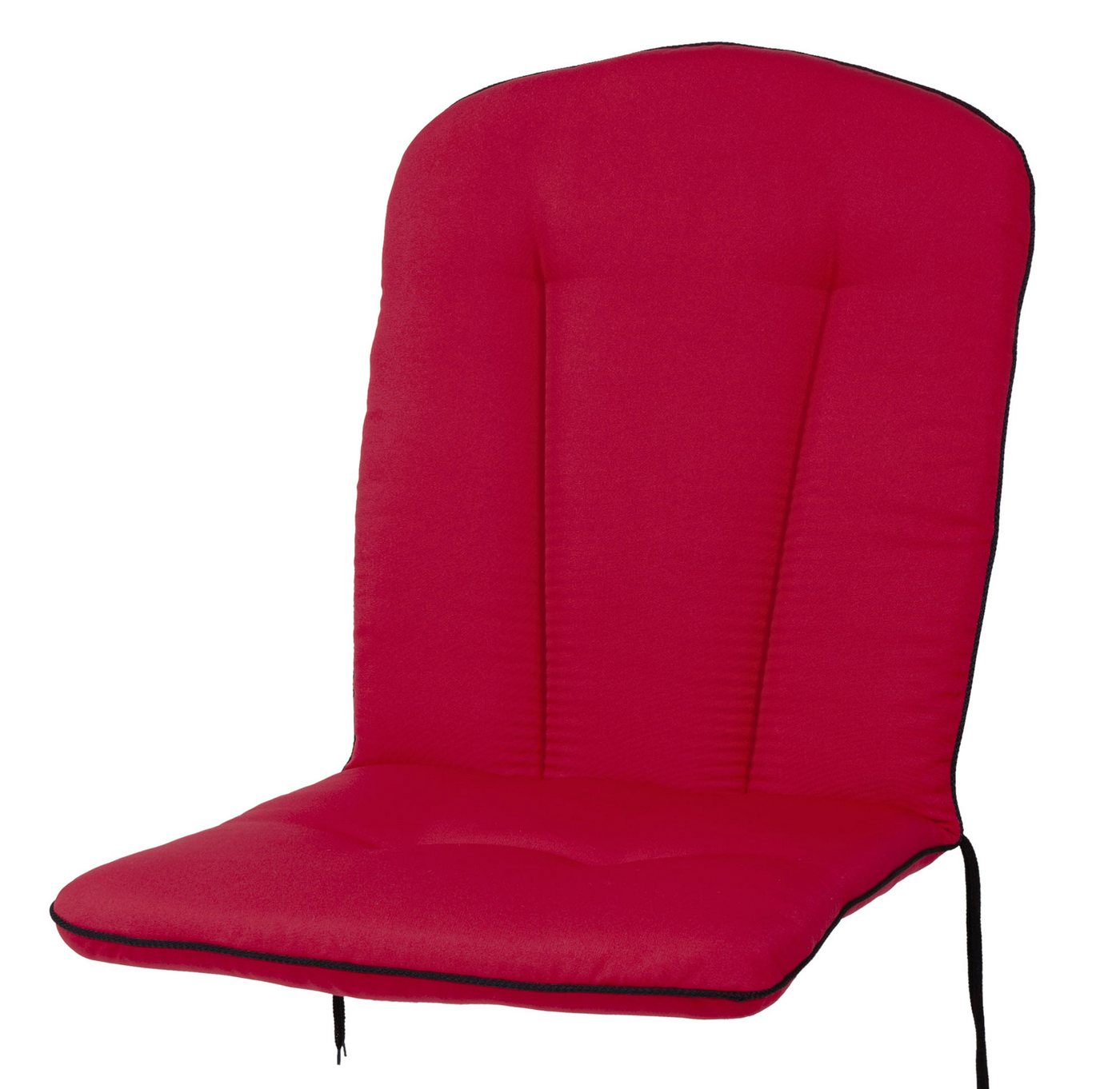 KETTtex Polsterauflage für Royal Garden MWH Carlo 2180 rot KETTtex, (1 St), Halteband verstellbar mit Bindebändern von KETTtex