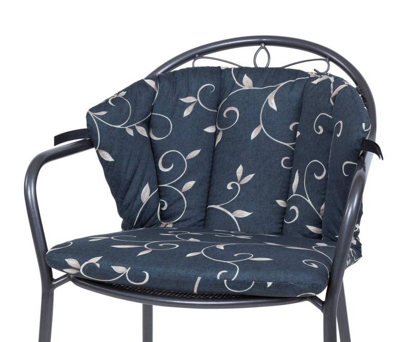 KETTtex Polsterauflage für Royal Garden MWH Sessel Elegance 2223 anthrazit Ranke KETTtex, (1 St) von KETTtex