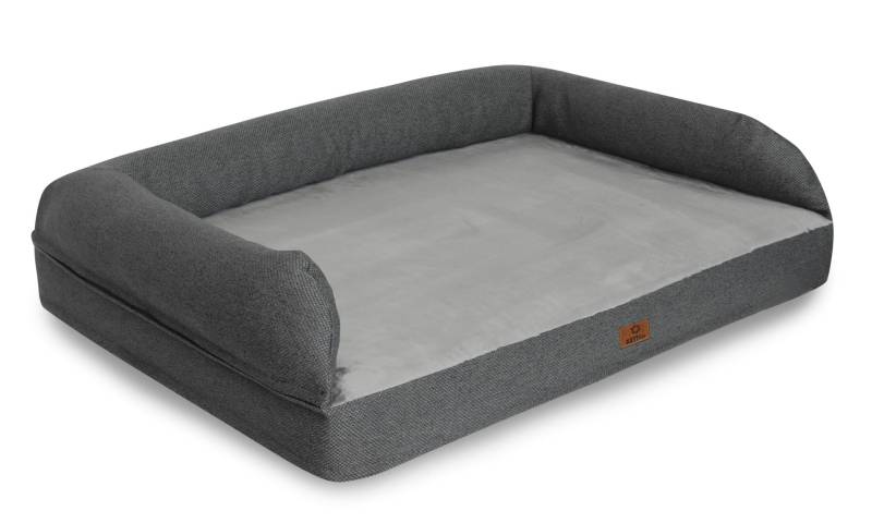 elGiga orthopädisches Hundebett Moritz - Bezug mit RV waschbar - L 100 x 65 cm von KETTtex