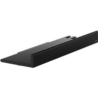 Keuco Reva - Duschablage mit Glasabzieher, Länge 35 cm, schwarz matt 12859370000 von KEUCO