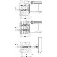 Befestigungs-Set Nr.2 Plan Care 34991000100 2 Senkholzschrauben,2 Universal-Dübel - Keuco von KEUCO