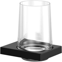 Keuco - Edition 11 - Zahnputzbecher mit Halter, Glas/schwarz matt 11150379000 Keuco - Edition 11 - Zahnputzbecher mit Halter, Glas/schwarz matt 11150379000 von KEUCO