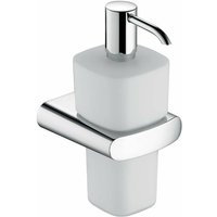Lotion-Spender Metall verchromt und Opal-Glas Inhalt nachfuellbar ca. 220ml Fuer Fluessigseife Fuer Bad und Gaeste-WC Wandmontage Elegance - Keuco Lotion-Spender Metall verchromt und Opal-Glas Inhalt nachfuellbar ca. 220ml Fuer Fluessigseife Fuer Bad und Gaeste-WC Wandmontage Elegance - Keuco von KEUCO