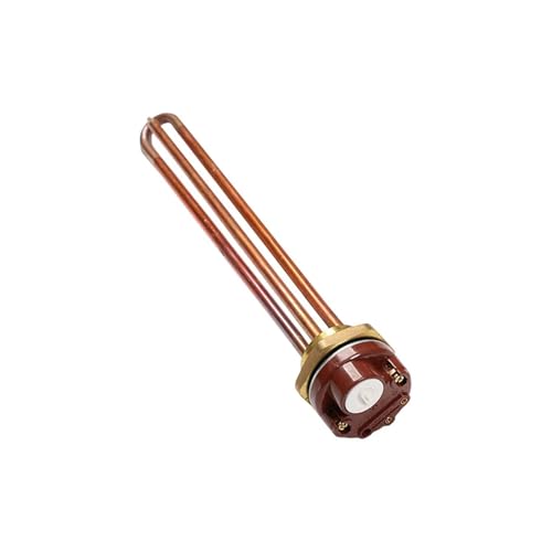 KEUQIXMR 1pc DN32 1 1/4 "Kupfer Heizelement Mit Thermostat 220V Warmwasserbereiter Mit Temperatur Controller(1.5KW U Type) von KEUQIXMR