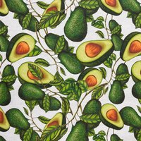 Jacquard Tischdecke Beschichtete Baumwolle Tischbelag Avocados Dg128 Eckig Rund Oval Jacquard Tischdecke Beschichtete Baumwolle Tischbelag Avocados Dg128 Eckig Rund Oval von KEVKUS