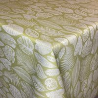 Jacquard Tischdecke Beschichtete Baumwolle Tischbelag Eddy Selva Blätter Herbst Eckig Rund Oval Jacquard Tischdecke Beschichtete Baumwolle Tischbelag Eddy Selva Blätter Herbst Eckig Rund Oval von KEVKUS