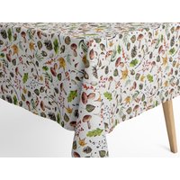 Jacquard Tischdecke Beschichtete Baumwolle Tischbelag Elga Herbst Blätter Pilze Eckig Rund Oval Jacquard Tischdecke Beschichtete Baumwolle Tischbelag Elga Herbst Blätter Pilze Eckig Rund Oval von KEVKUS