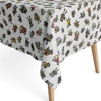 Jacquard Tischdecke Beschichtete Baumwolle Tischbelag Kukuxumusu 06 Mehrfarbig Eckig Rund Oval von KEVKUS