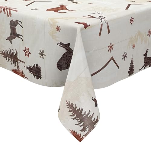 KEVKUS Wachstuch Tischdecke C142151 Weihnachten Rentier Winter wählbar in eckig, rund und oval - Größe oval 120x160cm Schnittkante KEVKUS Wachstuch Tischdecke C142151 Weihnachten Rentier Winter wählbar in eckig, rund und oval - Größe oval 120x160cm Schnittkante von KEVKUS