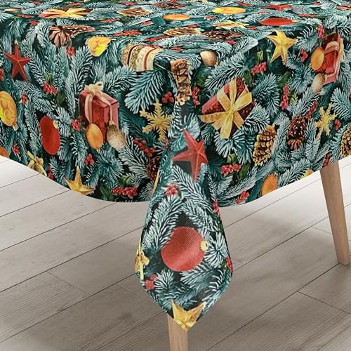 KEVKUS Wachstuch Tischdecke K20A Weihnachten Advent wählbar in eckig, rund und oval - Größe eckig 100x140cm Schnittkante KEVKUS Wachstuch Tischdecke K20A Weihnachten Advent wählbar in eckig, rund und oval - Größe eckig 100x140cm Schnittkante von KEVKUS