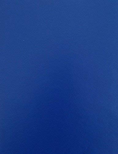 KEVKUS Wachstuch Tischdecke Meterware unifarben blau Royalblau Uni 295 Größe wählbar in eckig rund oval (120x160 cm oval) von KEVKUS