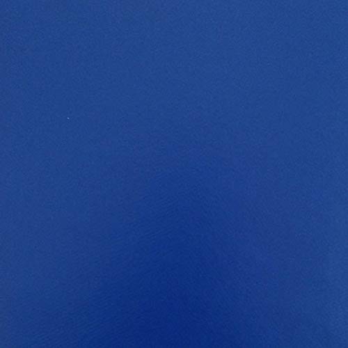 KEVKUS Wachstuch Tischdecke Meterware unifarben blau Royalblau Uni 295 Größe wählbar in eckig rund oval (Rand: Schnittkante (ohne Einfassung), 90 x 240 cm eckig Biertisch XL) von KEVKUS