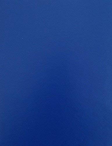 KEVKUS Wachstuch Tischdecke Meterware unifarben blau Royalblau Uni 295 Größe wählbar in eckig rund oval (120 cm rund) von KEVKUS