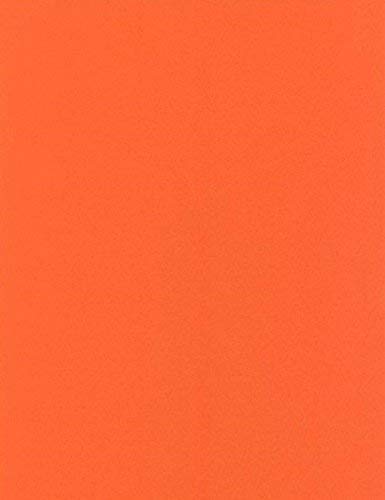 KEVKUS Wachstuch Tischdecke Meterware unifarben orange Uni 021 Größe wählbar in eckig rund oval (140x260 cm eckig) von KEVKUS