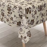 Kevkus Wachstuch Tischdecke 01536-05 Bronzefarbene Blumenranken Auf Beige Floral Elegant Barock Eckig Rund Oval Kevkus Wachstuch Tischdecke 01536-05 Bronzefarbene Blumenranken Auf Beige Floral Elegant Barock Eckig Rund Oval von KEVKUS