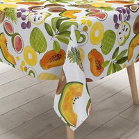 Kevkus Wachstuch Tischdecke C141841 Tropical Früchte Obst Sommer Eckig Rund Oval Kevkus Wachstuch Tischdecke C141841 Tropical Früchte Obst Sommer Eckig Rund Oval von KEVKUS