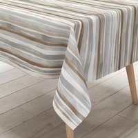 Wachstuch Tischdecke Trendline Damast Geprägt Gestreift Beige Grau M19379 Eckig Rund Oval Wachstuch Tischdecke Trendline Damast Geprägt Gestreift Beige Grau M19379 Eckig Rund Oval von KEVKUS