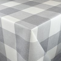 Wachstuch Tischdecke Trendline Damast Geprägt Kariert Grau M19336 Eckig Rund Oval Wachstuch Tischdecke Trendline Damast Geprägt Kariert Grau M19336 Eckig Rund Oval von KEVKUS