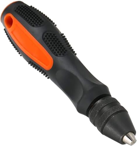 KEWAYO Pin Vise Mini Handbohrer 0.5–8 mm, präzises Werkzeug mit schlüssellosem Spannfutter für Epoxidharz, Modellbau, DIY Holzarbeiten und Schmuckherstellung von KEWAYO