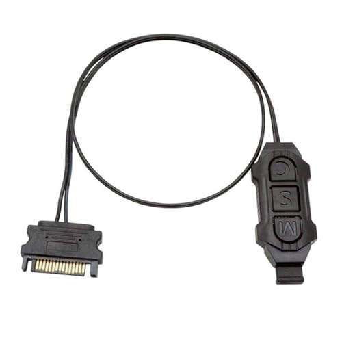 KEXIAO 5V 3PIN ARGB Controller ARGB 5V 3PIN Verlängerungskabel ARGB Synchronisation Controller Kabel für Kühlung Lüfter Lichtstreifen von KEXIAO